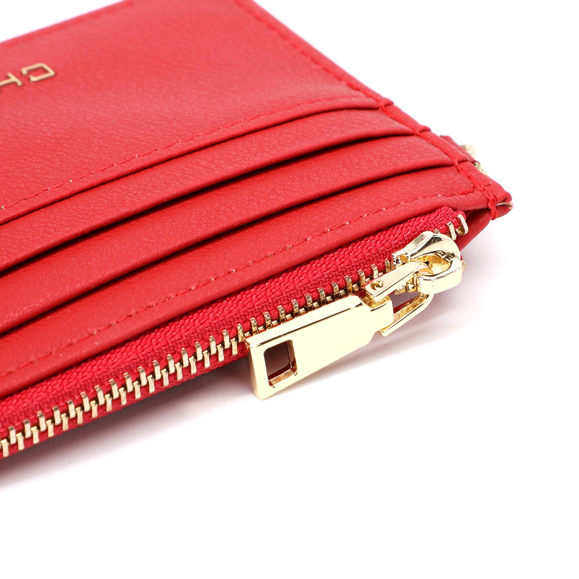 Alt View 1. Champs - Iconic Collection Keychain Cardholder - Red.