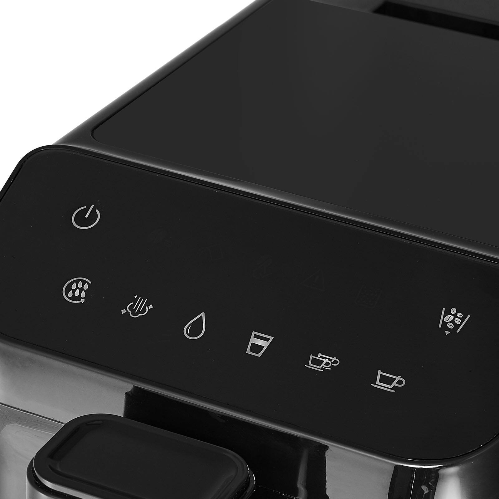 Alt View 2. COWLOWN - Automatic 15 Bar Espresso Machine Built In Grinder 15 Grinding Levels Black - Black.