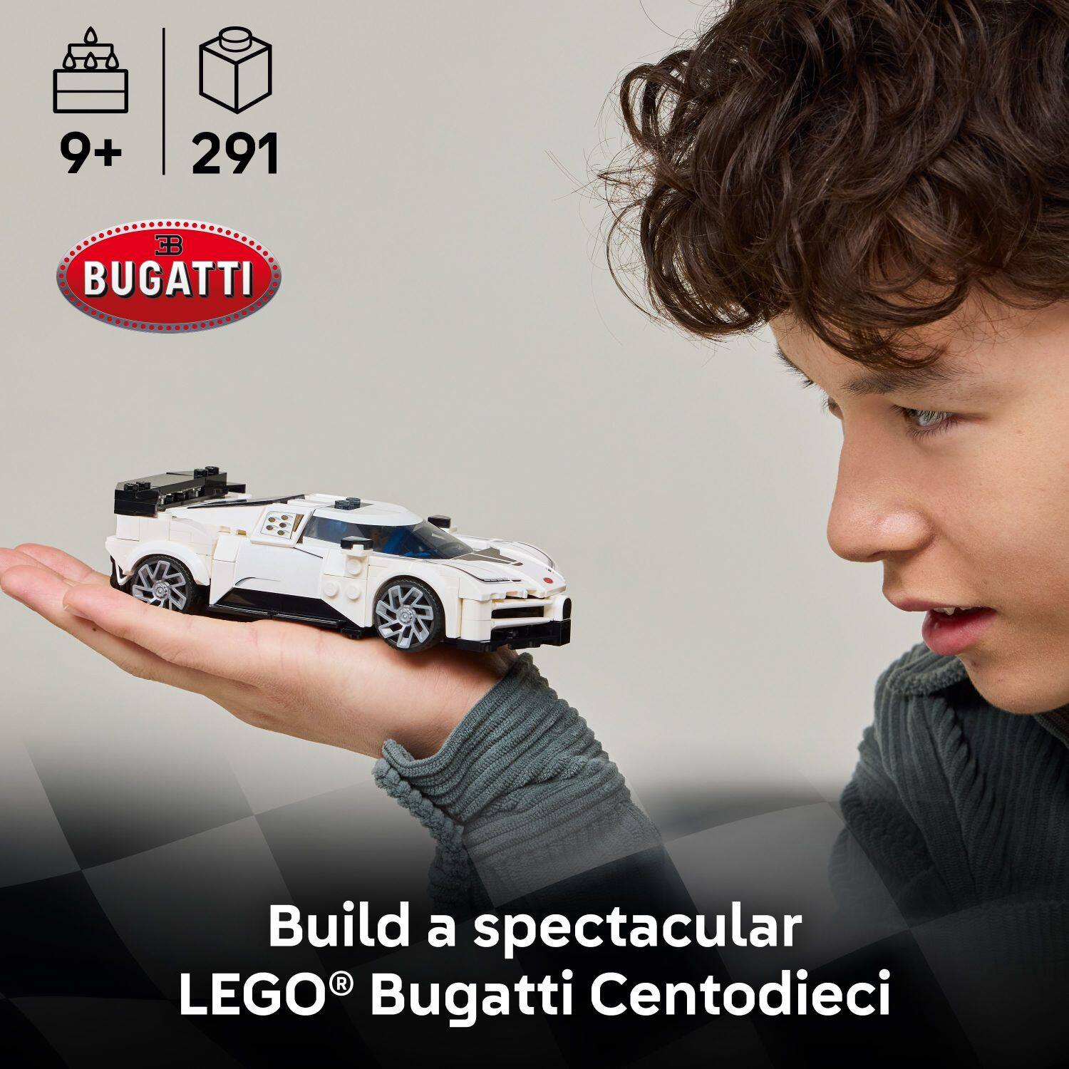 9+ 291 BUGATTI Build a spectacular LEGO Bugatti Centodieci