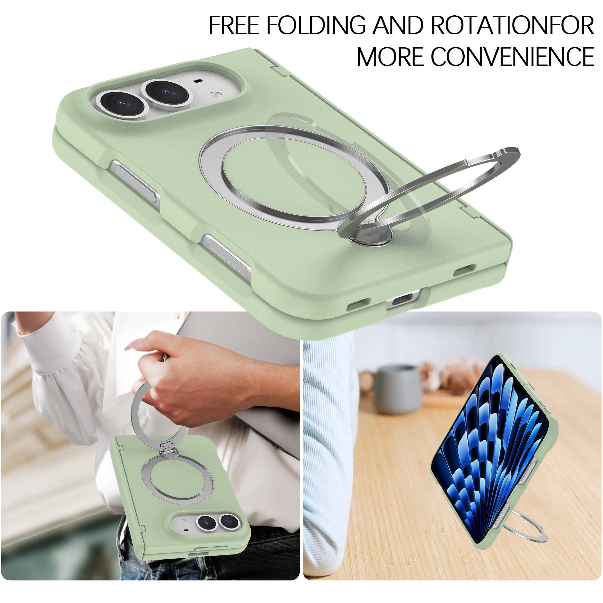 FREE FOLDING AND ROTATION FOR MORE CONVENIENCE