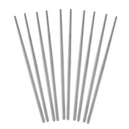Escali - Joyce Chen Reusable Stainless Steel Metal Chopsticks Set, 5 Pair Set - Silver