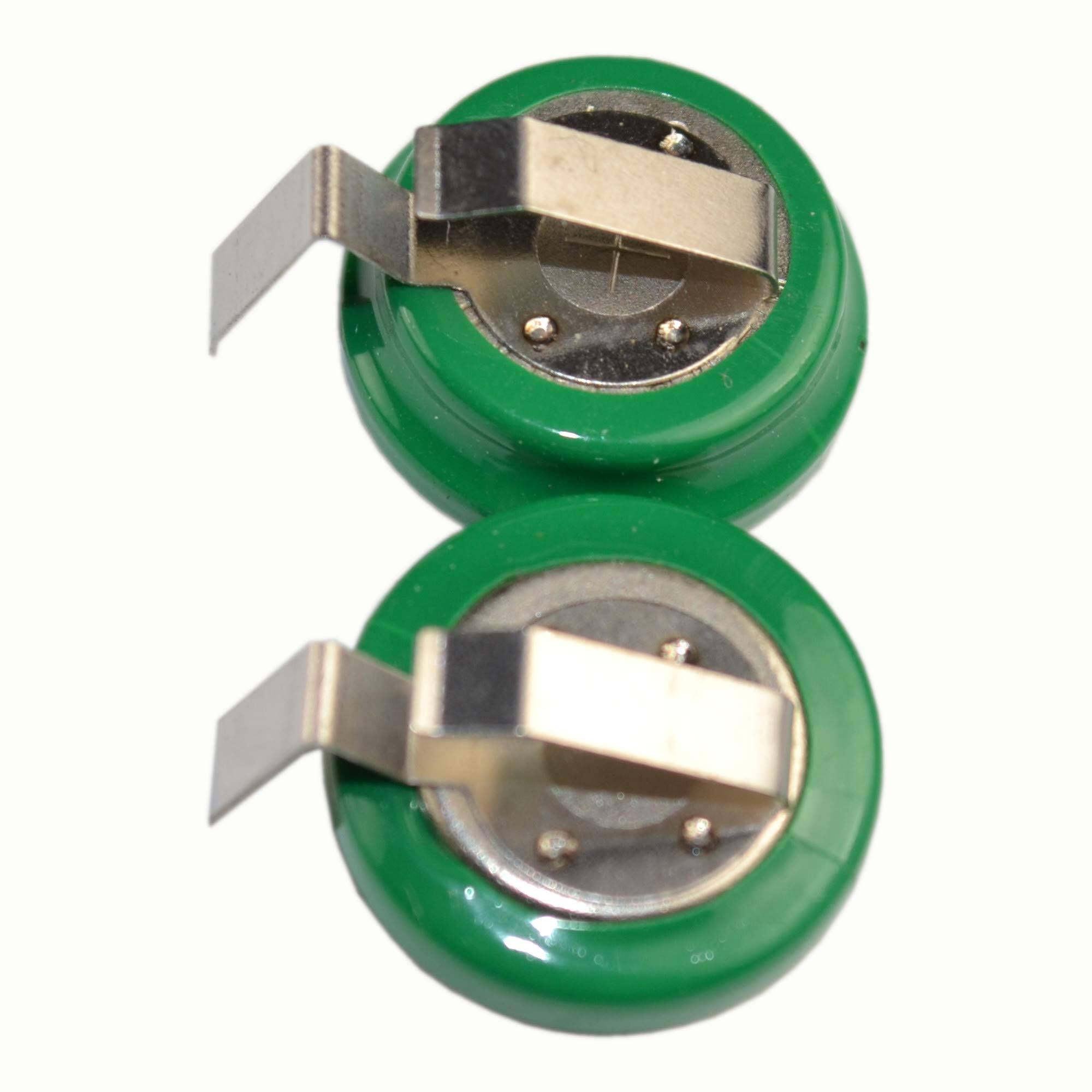 Back. HQRP - 2-Pack 2.4 V 80 mAh Ni-MH Memory Backup Batteries with Spring Tabs for V80H.