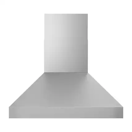 Front. ZLINE - ZLINE 48 in. Externally Vented Wall Mount Outdoor Grill Range Hood (GOW1-48) - Stainless Steel.