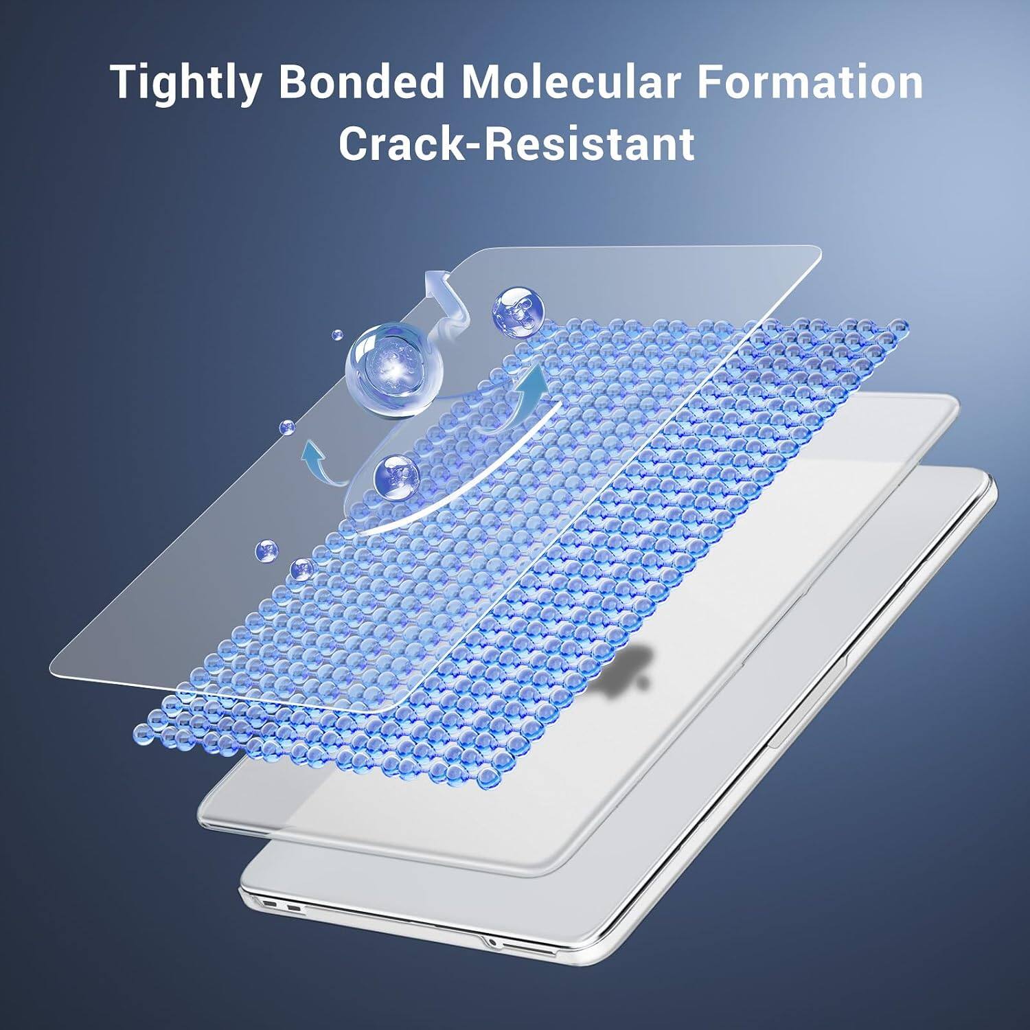Tightly Bonded Molecular Formation  
Crack-Resistant