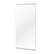 Front. LOVMOR - Polished 26 in. W x 60 in. Modern Rectangular Tempered Glass Wall Mirror - Silver.
