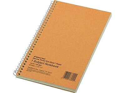 Narrow Ruled Eye-Ease® Paper  
1 Subject Notebook  
Product # 33-002  
RediBra Inc.  
Coppel, TX 75019