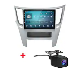 Junsun - Backup Camera 4+64GB Android15 8Core carplay 9"For Subaru Legacy Outback 2009-2014 Car Stereo Radio GPS Navi WIFI BT SWC - Black