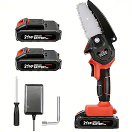 Oumilen - Mini Chainsaw Cordless 4 Inch