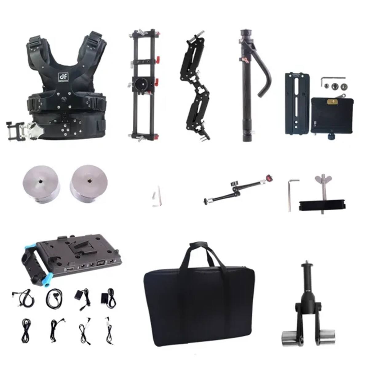 Front. DigitalFoto Solution Limited - DigitalFoto Solution Limited THANOS-PRO II Advanced Steadicam System with Arm and Vest for Camera and Gimbal.