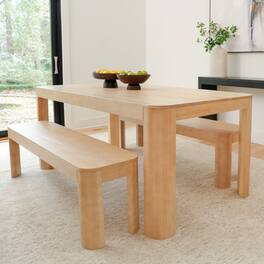 Plank+Beam - Contour Dining Table (72in / 1830mm) - Blonde