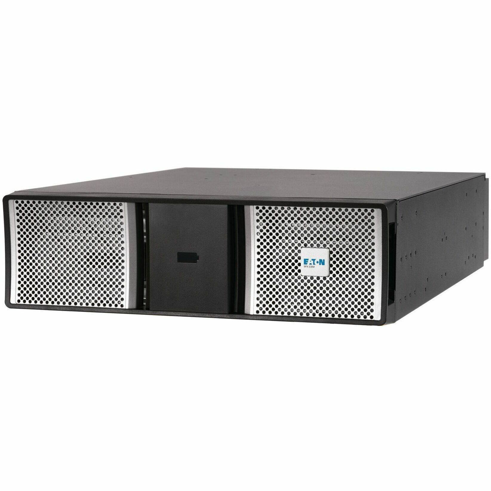 Alt View 5. Eaton - Eaton 240V Extended Battery Module (EBM) for Select Eaton 9PX G2 UPS Systems, 3U Rack/Tower - 240 V DC - Lead Acid - Black.