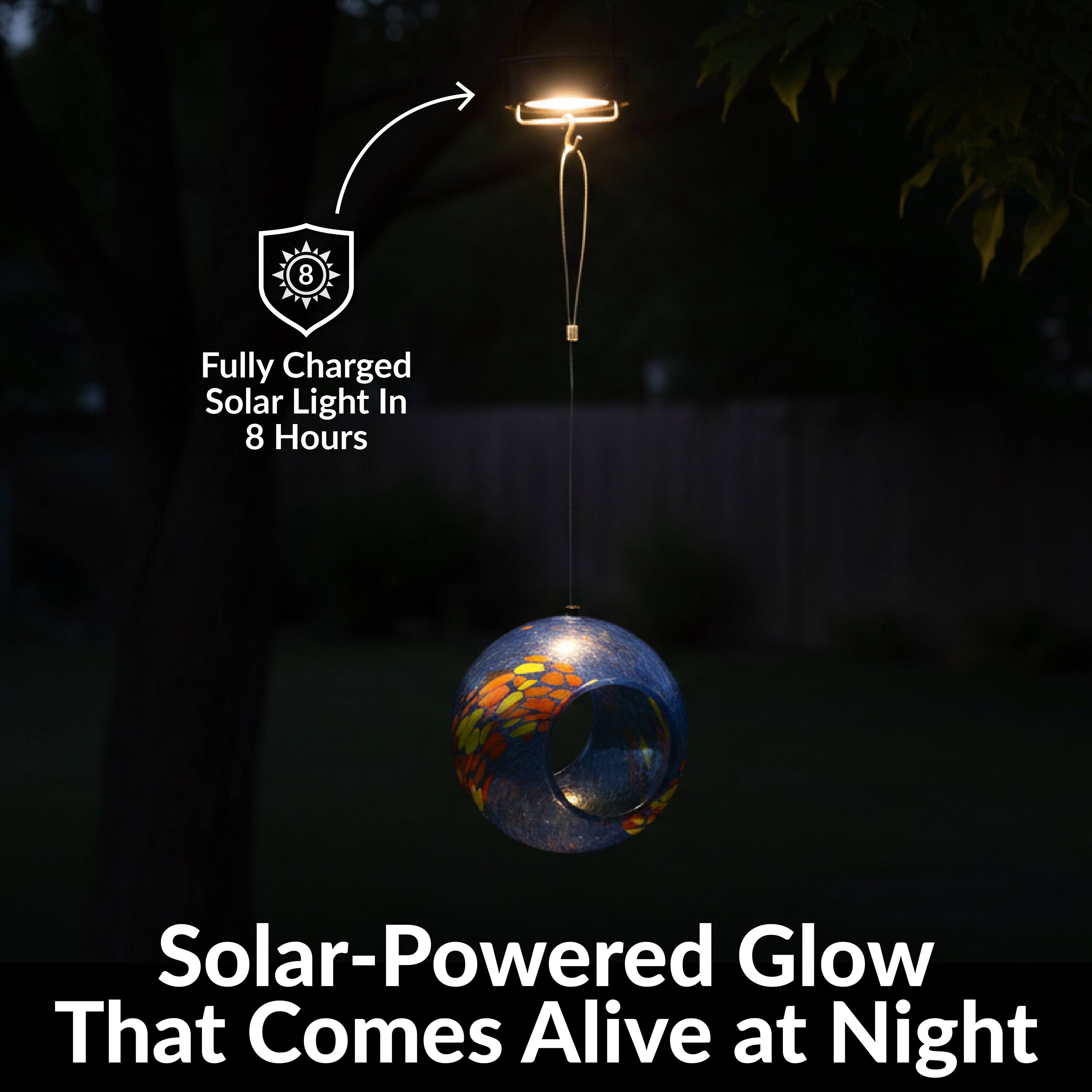 Fully Charged Solar Light In 8 Hours

Solar-Powered Glow That Comes Alive at Night