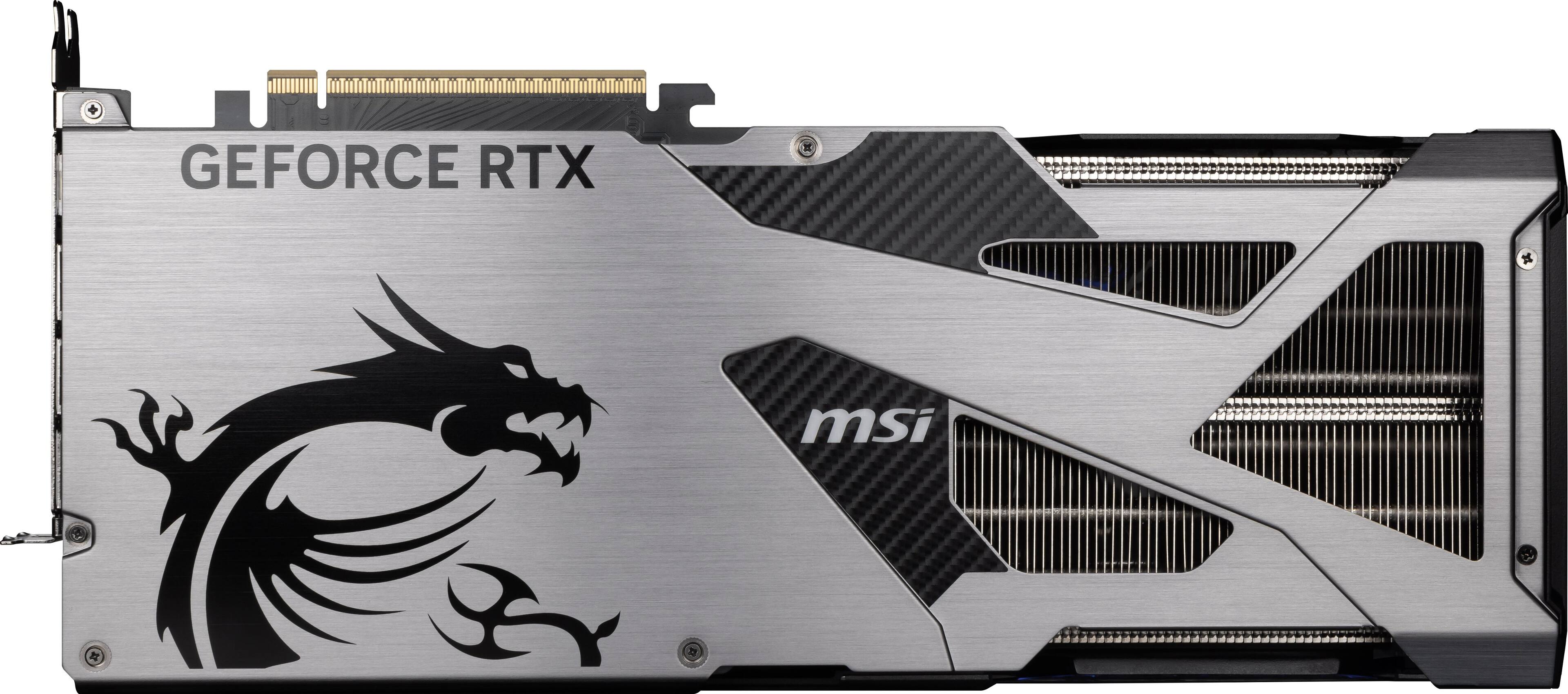 The text on the image reads "GeForce RTX MSI."