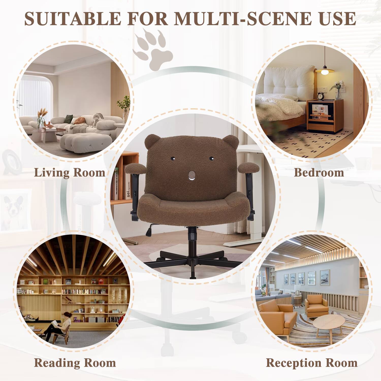 SUITABLE FOR MULTI-SCENE USE

- Living Room
- Bedroom
- Reading Room
- Reception Room