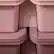 Alt View 4. Qaba - 3 Tier Kids Storage Unit, 6 Drawer Chest Toy Organizer, Plastic Bins, Bedroom, Nursery, Living Room, Toddlers - Pink.
