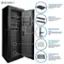 Alt View 12. Barska - Extra-Large Biometric Rifle Safe - Black.