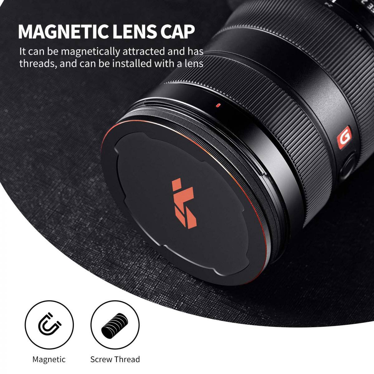 MAGNETIC LENS CAP

It can be magnetically attracted and has threads, and can be installed with a lens

Magnetic
Screw Thread