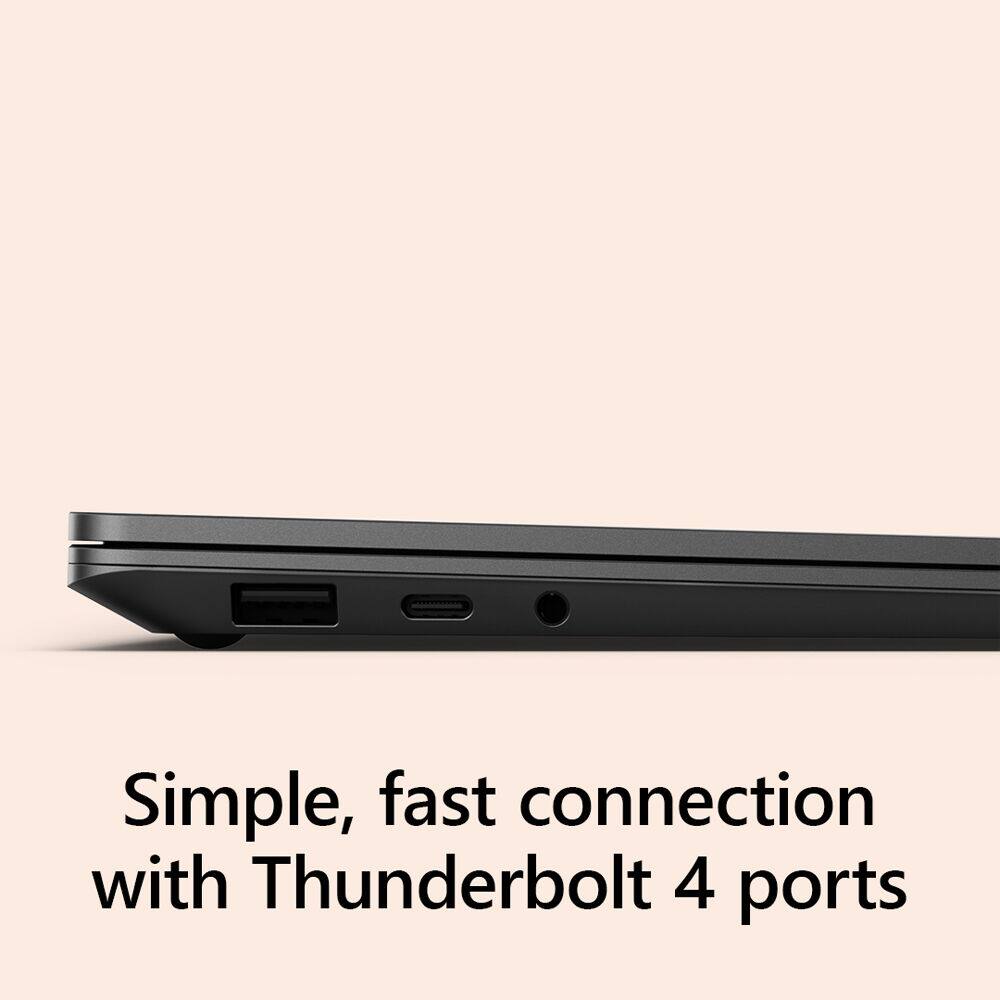 Simple, fast connection with Thunderbolt 4 ports