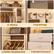 8+ Shelves
2 Top Storage
2 Clothes Hanging Rods
5 Wooden Drawers