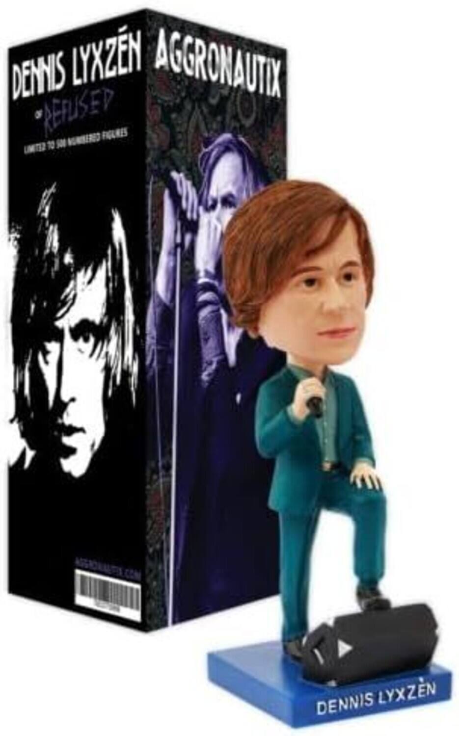 DENNIS LYXZEN  
"REFUSE"  
LIMITED TO 500 NUMBERED FIGURES  

AGGRONAUTIX  

DENNIS LYXZEN