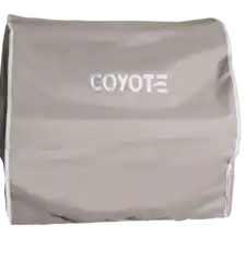 Coyote Outdoor Living - Cover For 30" Built-In C & SL Series Grill - Gray - Front_Zoom