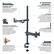 Alt View 18. Bower - Camera Desk Mount Stand - Black.