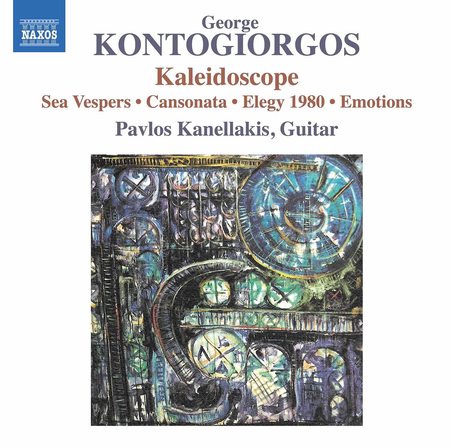 George KONTOGIORGOS  
Kaleidoscope  
Sea Vespers • Cansonata • Elegy 1980 • Emotions  
Pavlos Kanellakis, Guitar