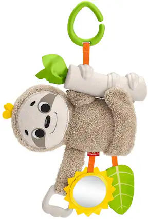 Front. Fisher Price - Fisher Price - Slow Much Fun Stroller Sloth - COLLECTABLES - Multicolor.