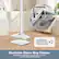 Washable Steam Mop Cleaner
Reusable and washable 2 dirt grip pads for home, no more anxiety about cleaning