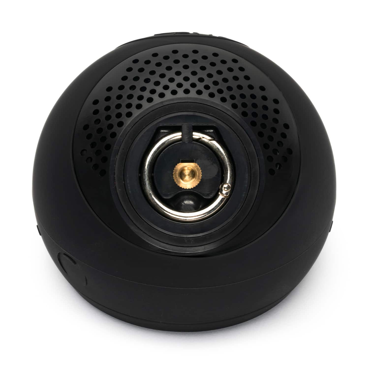 Alt View 11. Speaqua - Barnacle Vibe 3.0 Portable Waterproof Bluetooth Speaker with Built in Storage (2,000 songs) - Manta Ray Black.