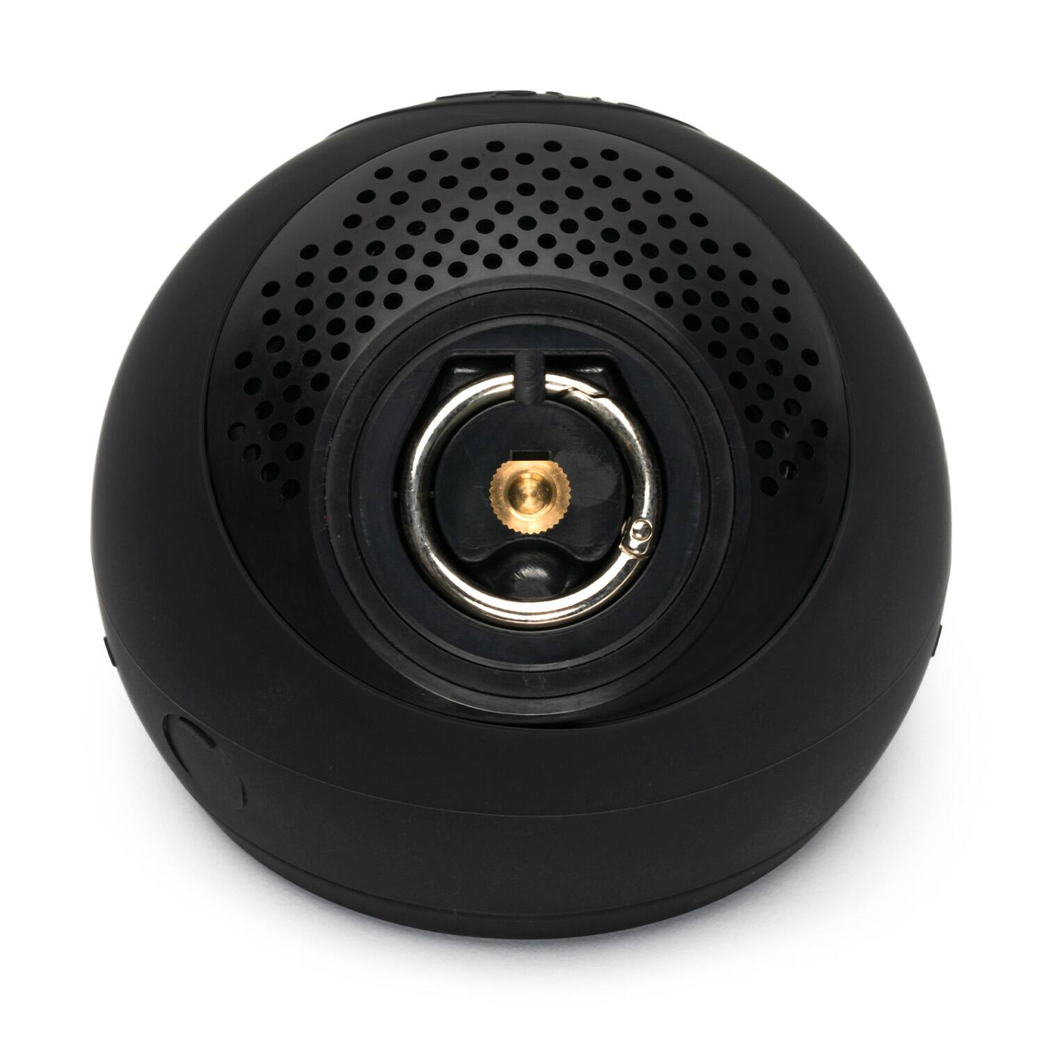 Alt View 11. Speaqua - Barnacle Vibe 3.0 Portable Waterproof Bluetooth Speaker with Built in Storage (2,000 songs) - Manta Ray Black.