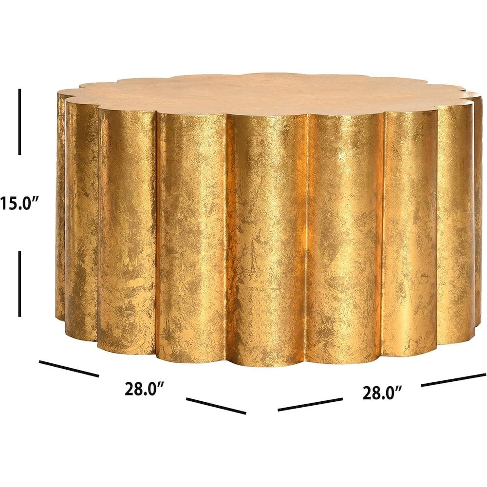 Safavieh - Home Collection Miriam Coffee Table - Gold