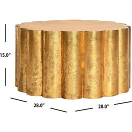 Safavieh - Home Collection Miriam Coffee Table - Gold