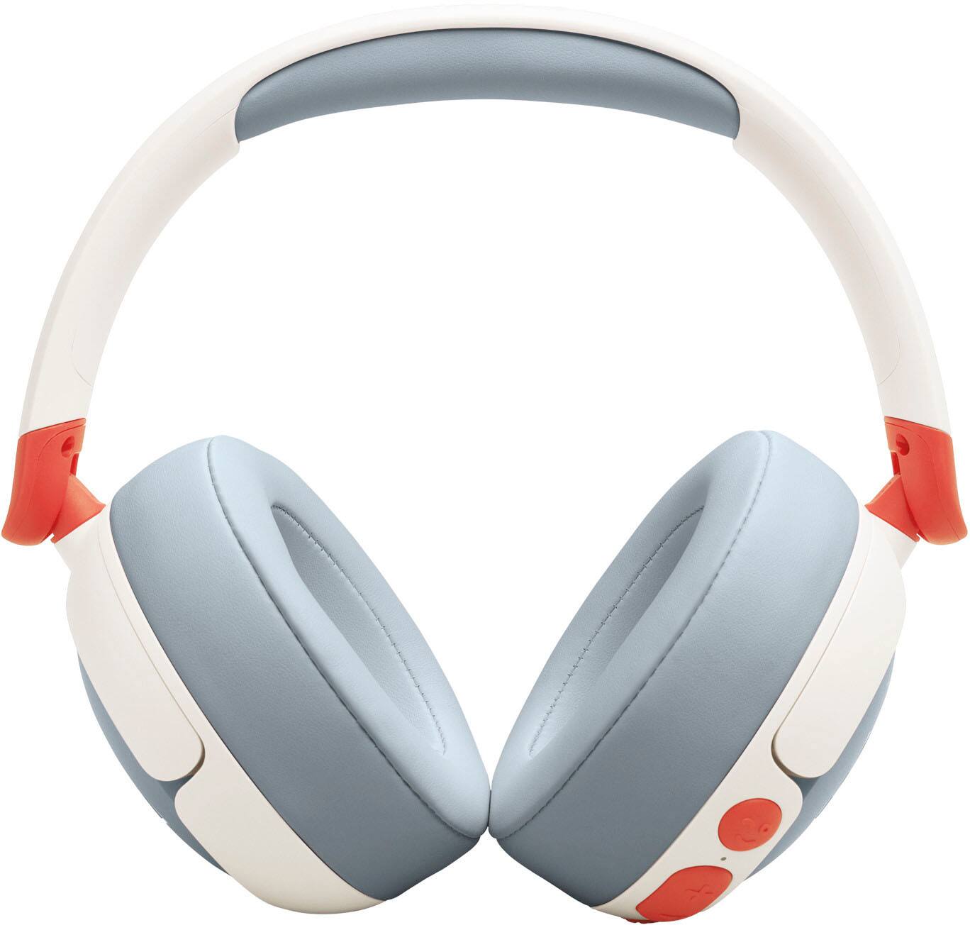 Left. JBL - Junior 470NC Wireless Noise Cancelling Kids Over-Ear Headphones - 2025 - White.
