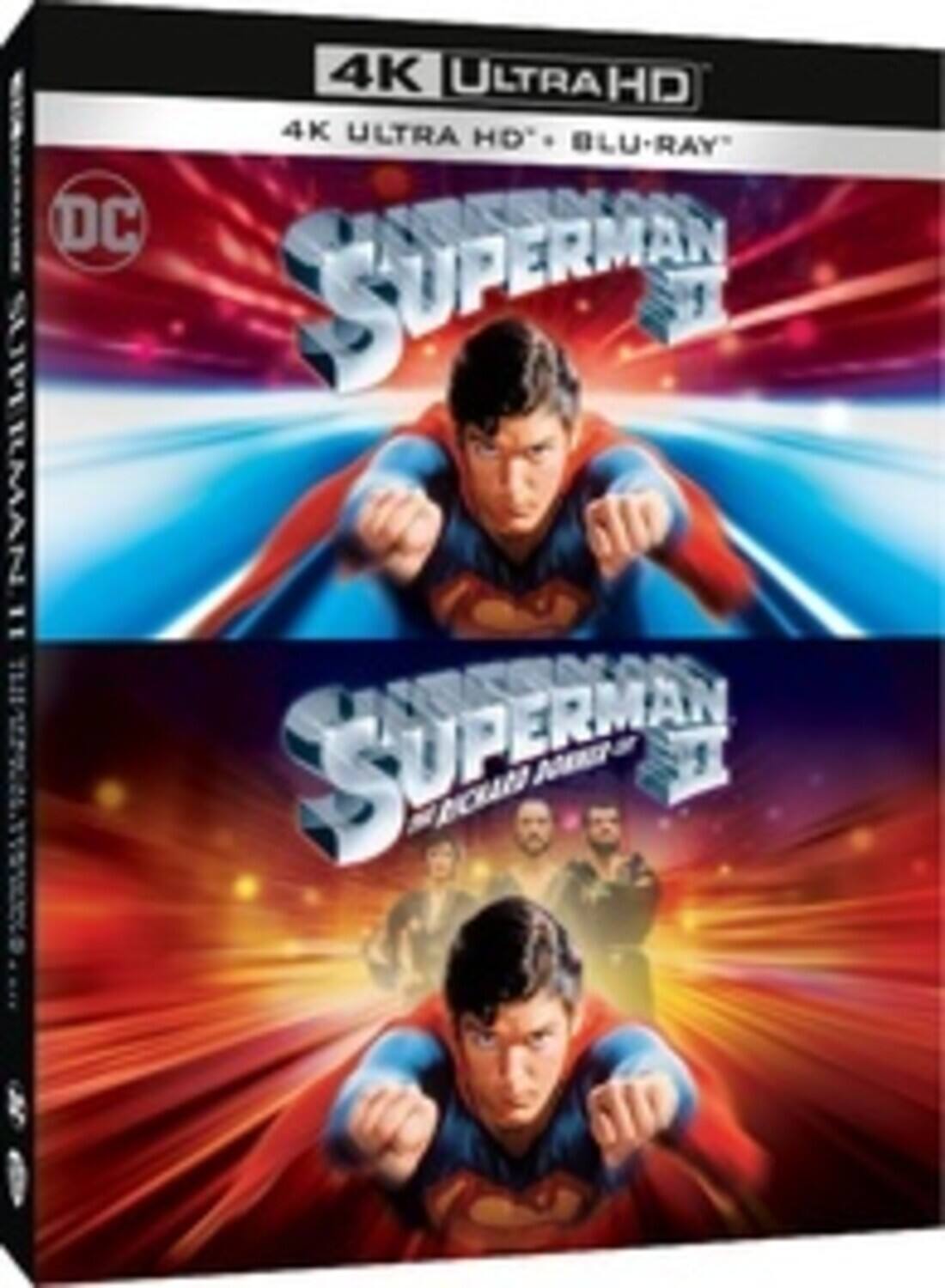 Front. Superman II   - 4K Blu-Ray.