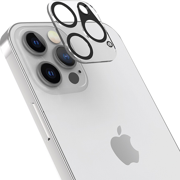 Body Glove - DuraGlass Glass Camera Screen Protector - iPhone 12 Pro Max - Clear