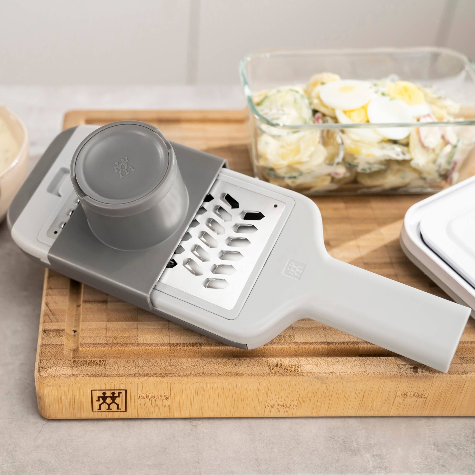 Alt View 8. ZWILLING - ZWILLING Z-Cut Multi Grater/Mandoline - Stainless Steel.
