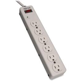 Eaton Tripp Lite Series Protect It! 6-Outlet Surge Protector, 6 ft. (1.83 m) cord, 1340 Joules, Diagnostic LED - 6 x - Unknown