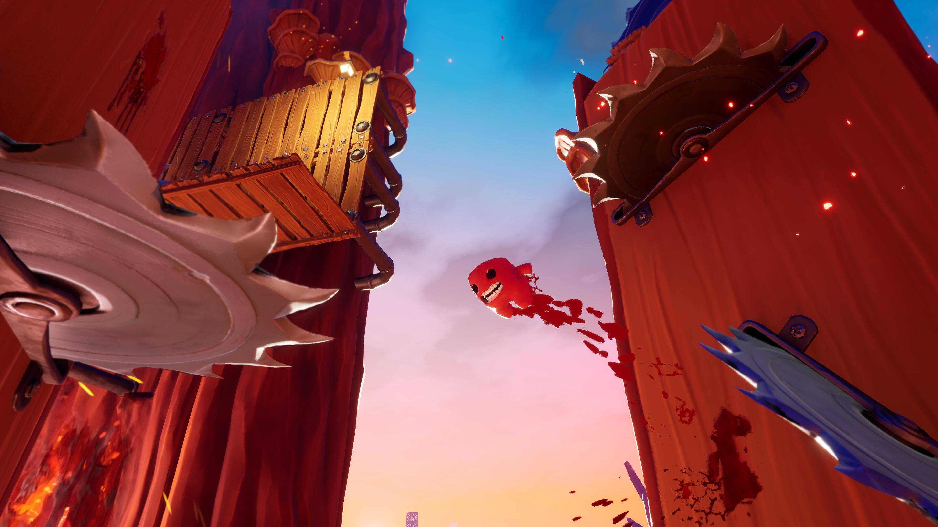 Left. PM Studios - Super Meat Boy 3D.