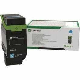 Lexmark - 75M1XC0 EXTRA HIGH YIELD RETURN PROGRAM TONER CARTRIDGE - Cyan