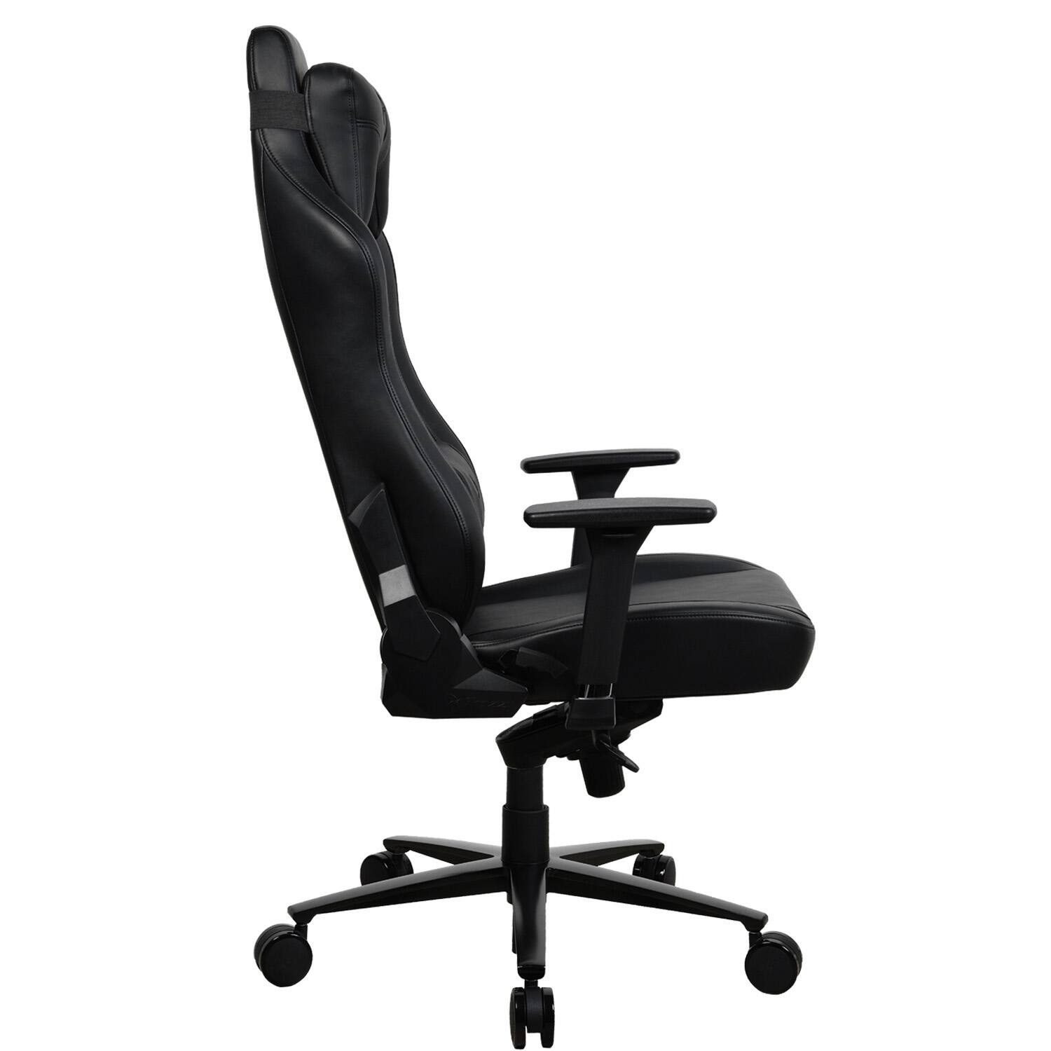 Alt View 15. Arozzi - Vernazza Soft PU Gaming Chair - Pure Black.