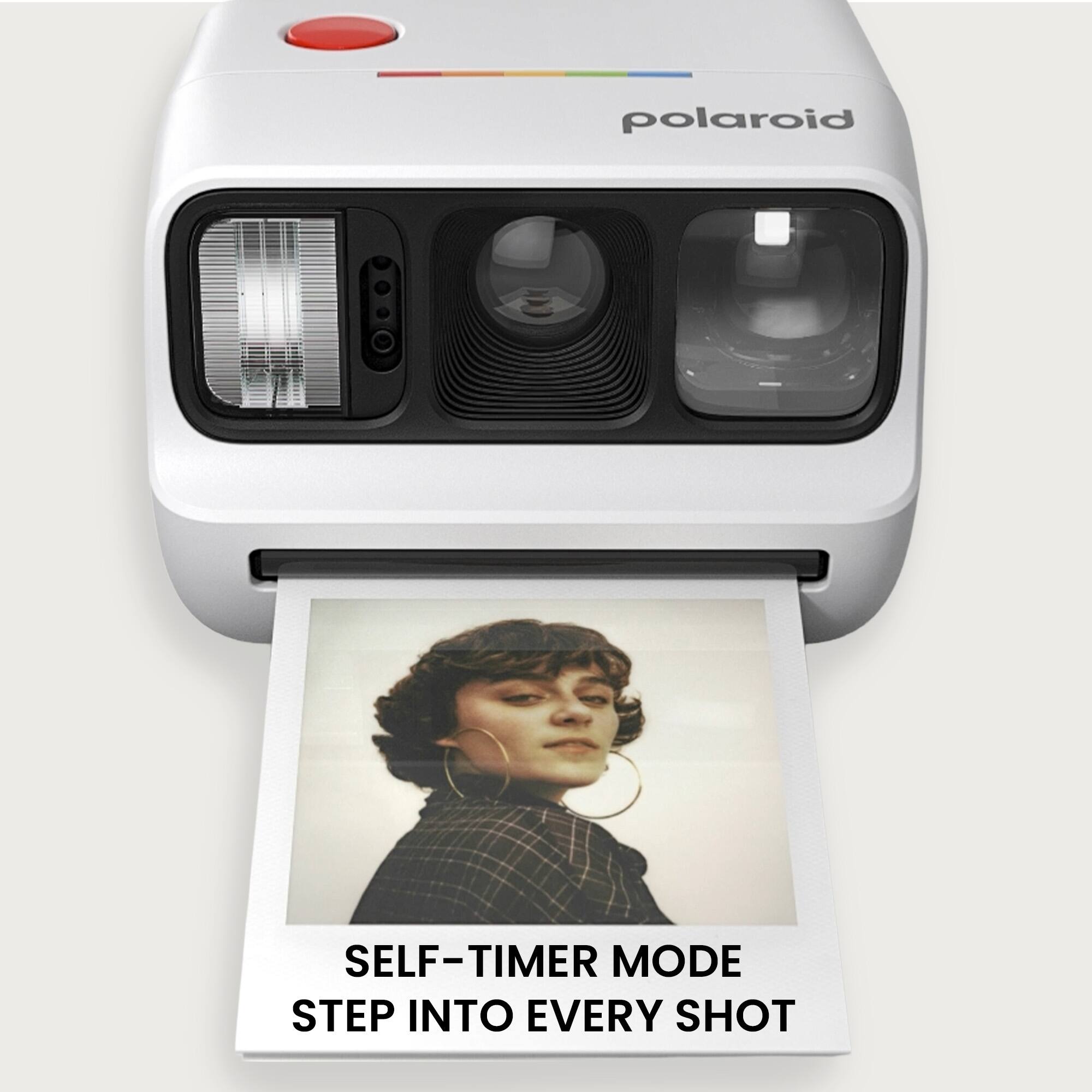 polaroid SELF-TIMER MODE STEP INTO EVERY SHOT