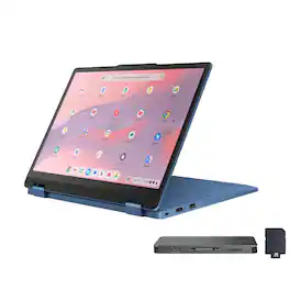 Lenovo - IdeaPad Flex 3i Chromebook Laptop - 12.2" 2K Touchscreen - Intel N100 2023 - 4GB Memory - 224GB Storage - Abyss Blue