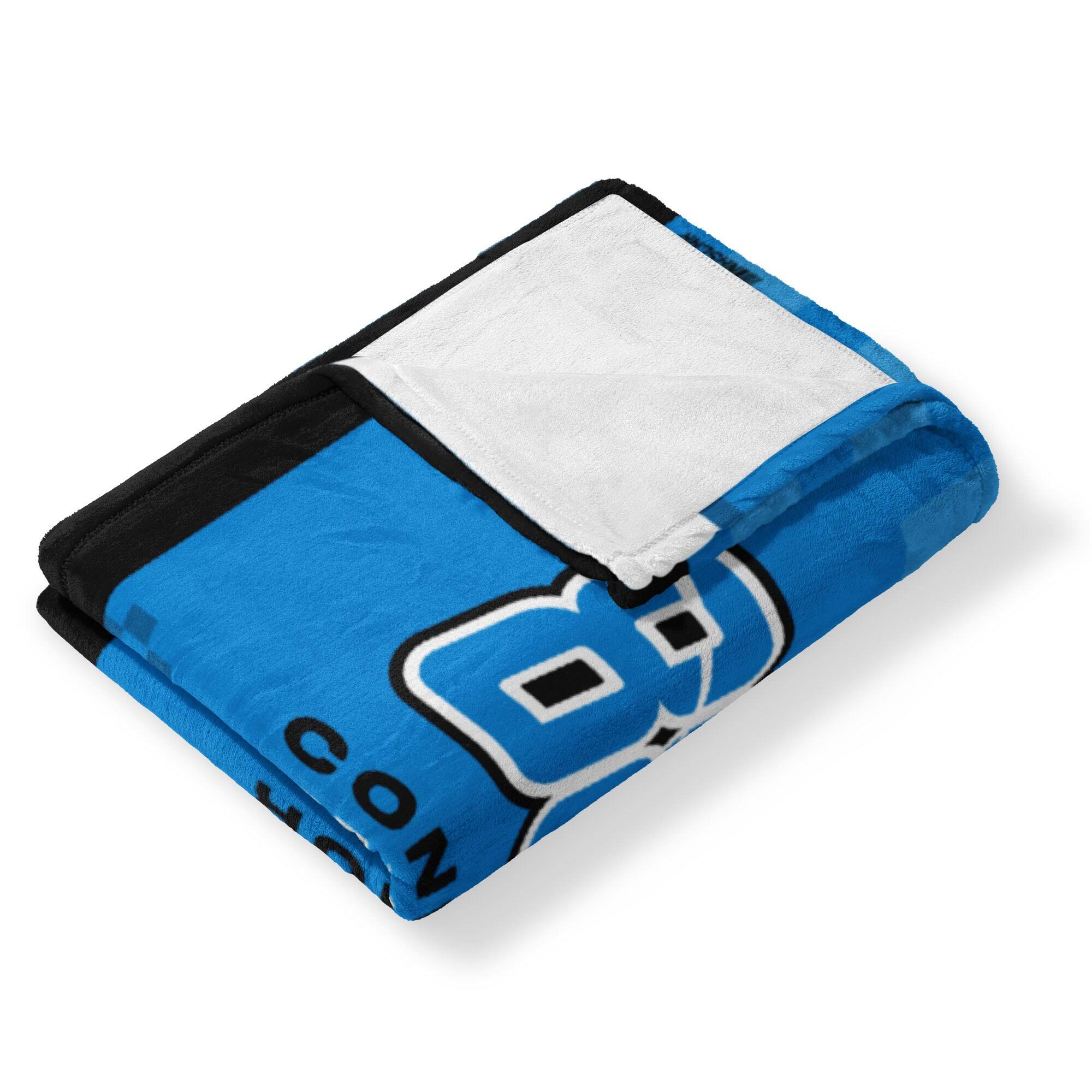 Alt View 1. Northwest - Blue Trackhouse Racing 50" x 60" New Era Silk Touch Throw Blanket - Blue.