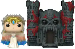 Funko - POP! Town: Masters of the Universe - Sorceress with Castle Grayskull (He-Man, MOTU) - COLLECTIBLES - Multicolor