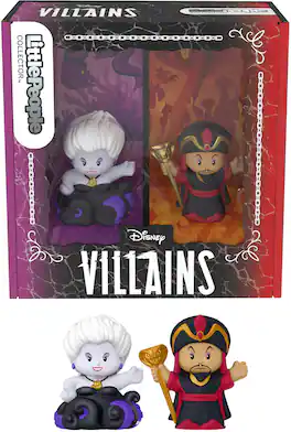 Fisher Price - Little People Collector Disney Villains Jafar & Ursula Special Edition Set - COLLECTIBLES - Multicolor