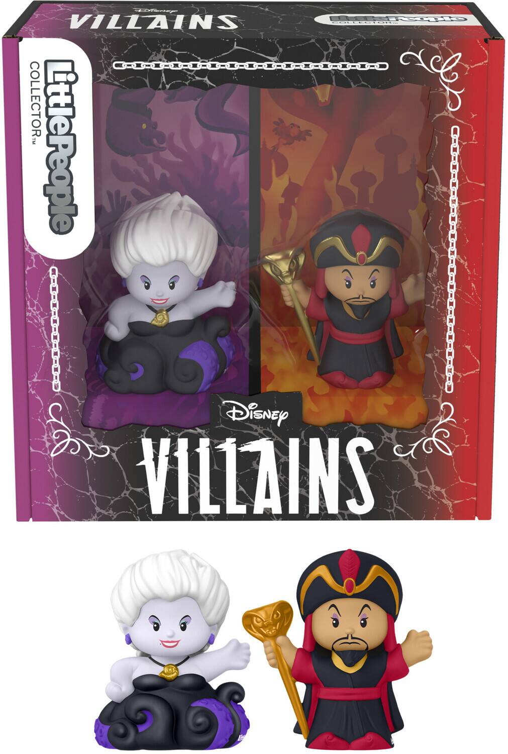 Fisher Price - Little People Collector Disney Villains Jafar & Ursula Special Edition Set - COLLECTIBLES