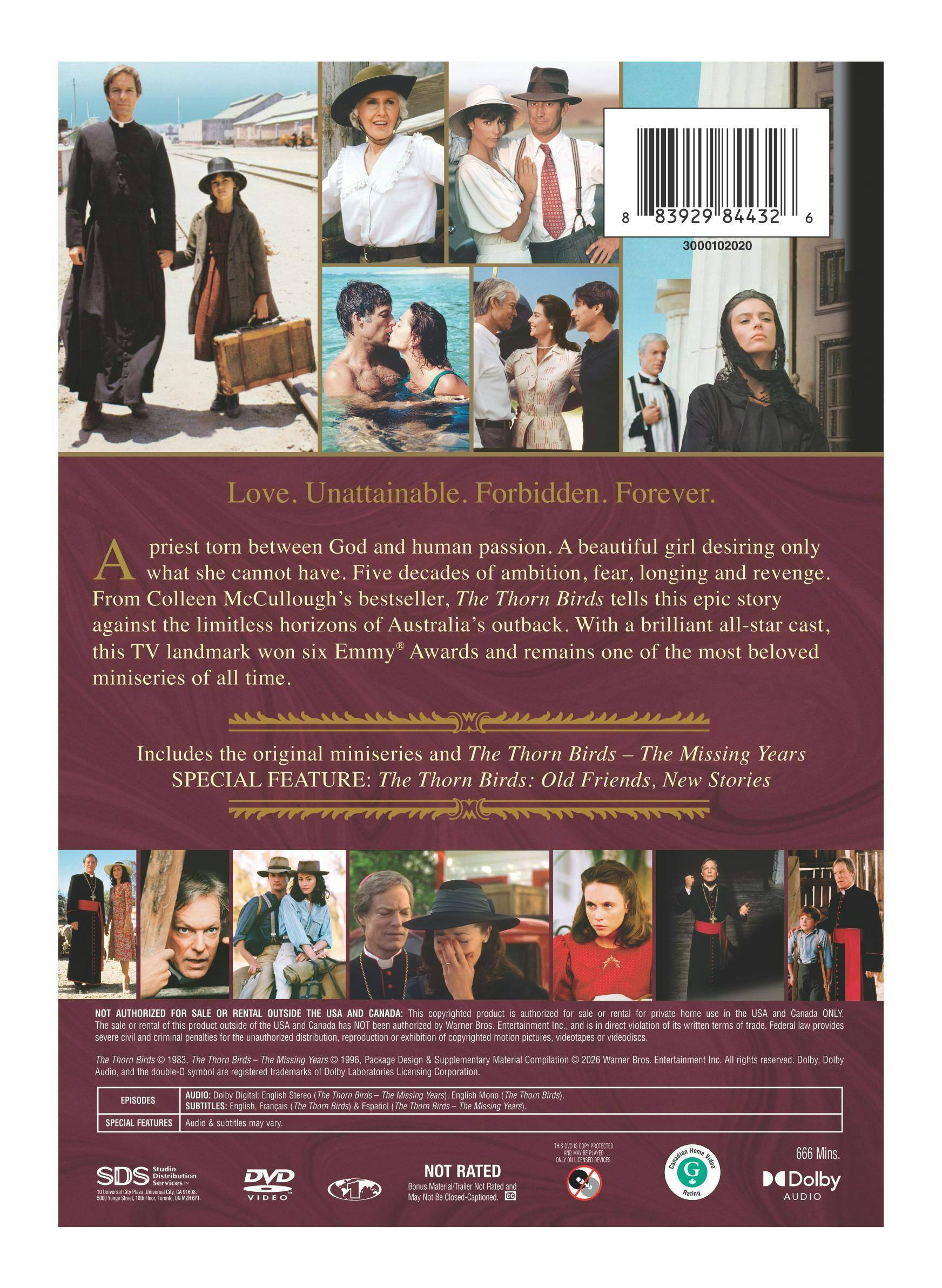 Back. Thorn Birds (Repackaged Collector's Set) [DVD].