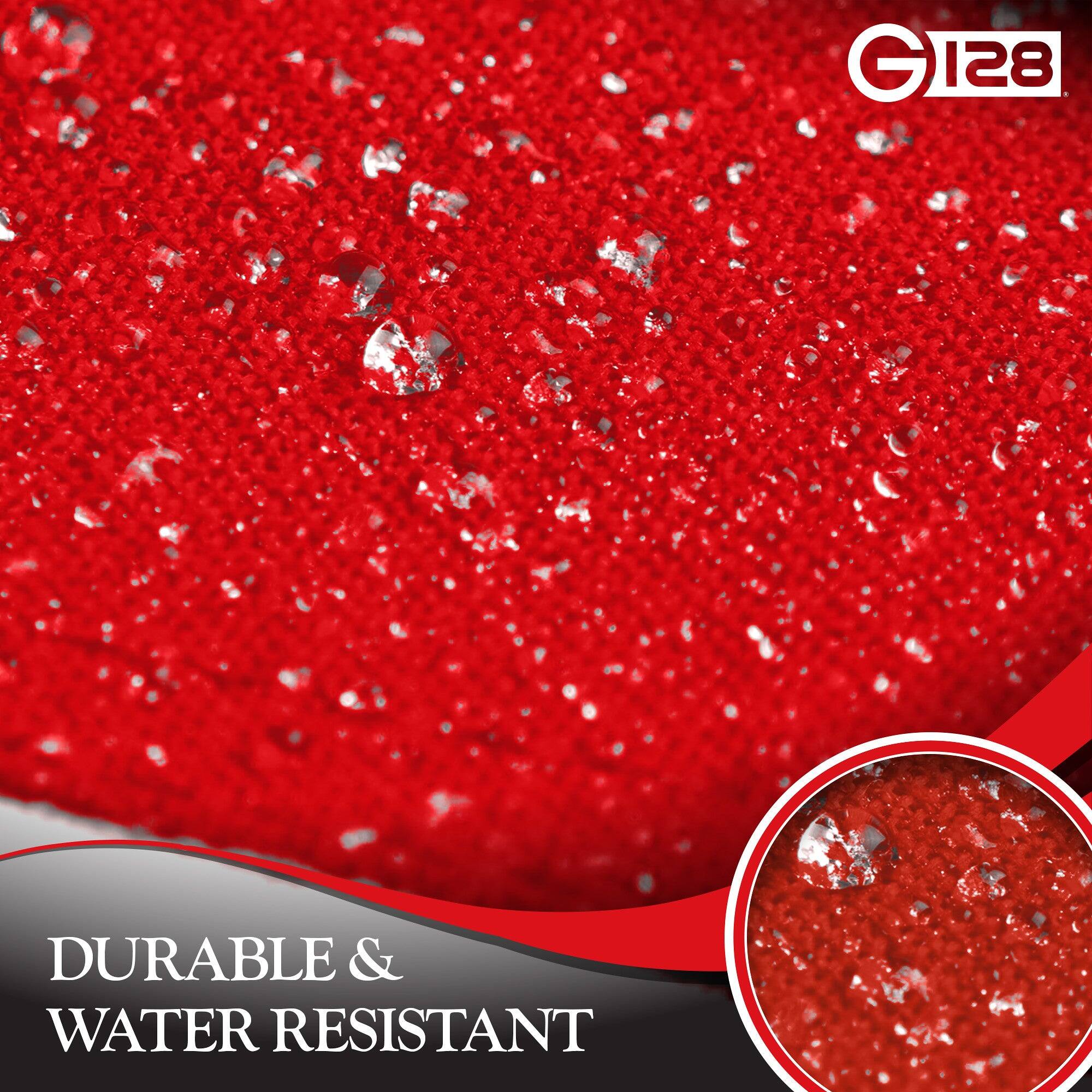 G128  
DURABLE & WATER RESISTANT