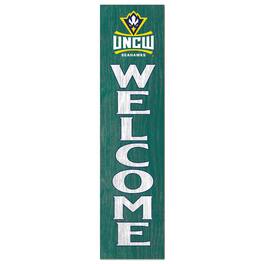 Jardine - UNC Wilmington Seahawks 12'' x 48'' Welcome Outdoor Leaner - Green